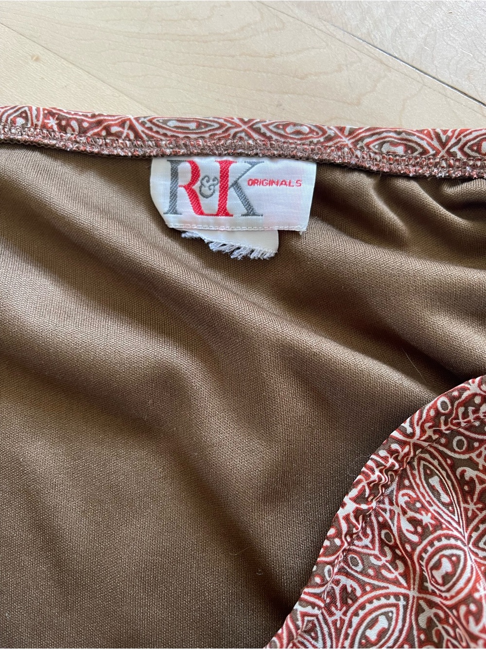 90s / Y2K Fairycore Geometric Asymmetrical Ruffle Midi Skirt - Picture 4 of 4